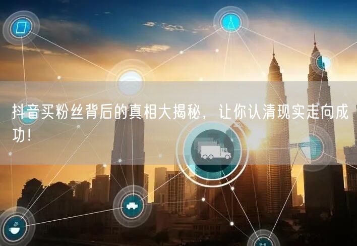 抖音买粉丝背后的真相大揭秘,让你认清现实走向成功!