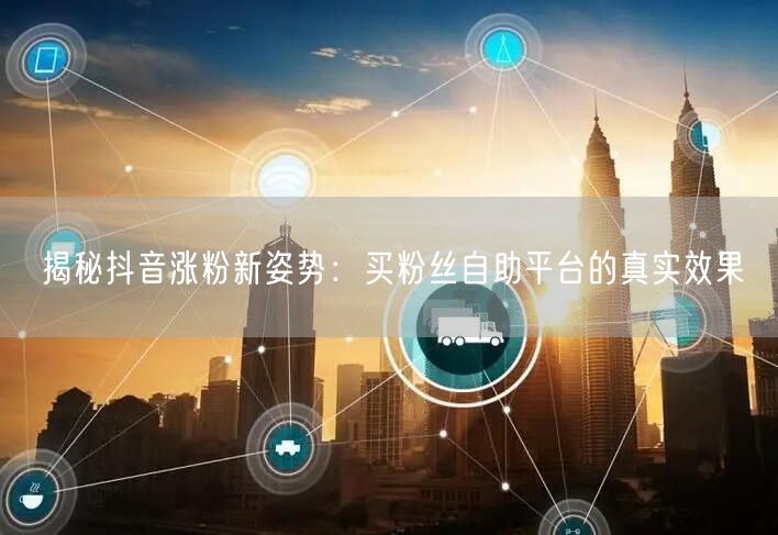 揭秘抖音涨粉新姿势:买粉丝自助平台的真实效果