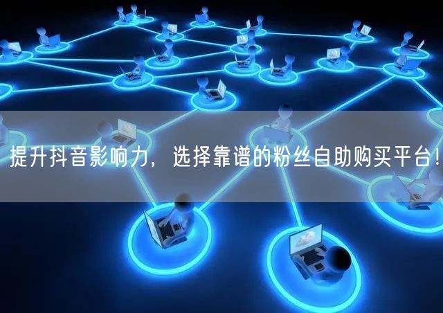 提升抖音影响力,选择靠谱的粉丝自助购买平台!