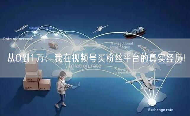 从0到1万：我在视频号买粉丝平台的真实经历!