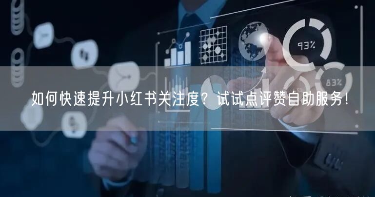 如何快速提升小红书关注度?试试点评赞自助服务!