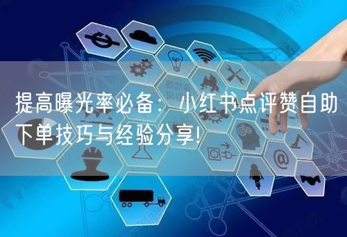 提高曝光率必备:小红书点评赞自助下单技巧与经验分享!