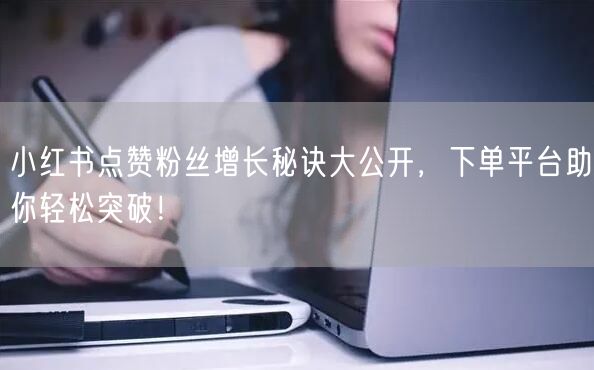 小红书点赞粉丝增长秘诀大公开，下单平台助你轻松突破！