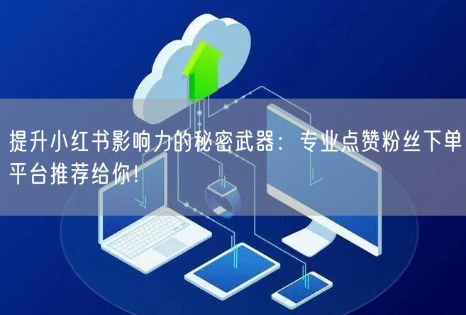 提升小红书影响力的秘密武器:专业点赞粉丝下单平台推荐给你!