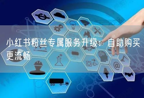 小红书粉丝专属服务升级：自助购买更流畅