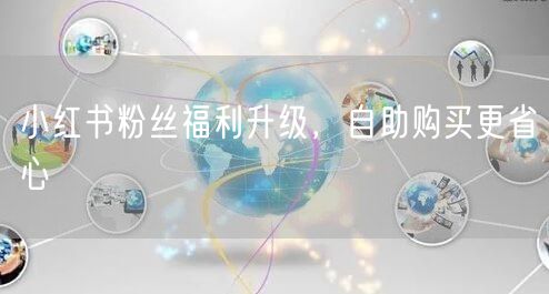 小红书粉丝福利升级,自助购买更省心