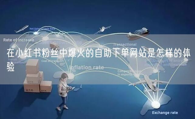 在小红书粉丝中爆火的自助下单网站是怎样的体验