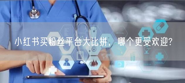 小红书买粉丝平台大比拼,哪个更受欢迎?