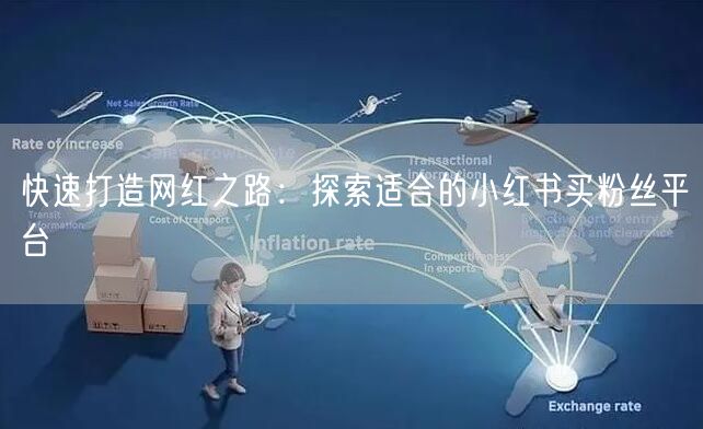 快速打造网红之路:探索适合的小红书买粉丝平台