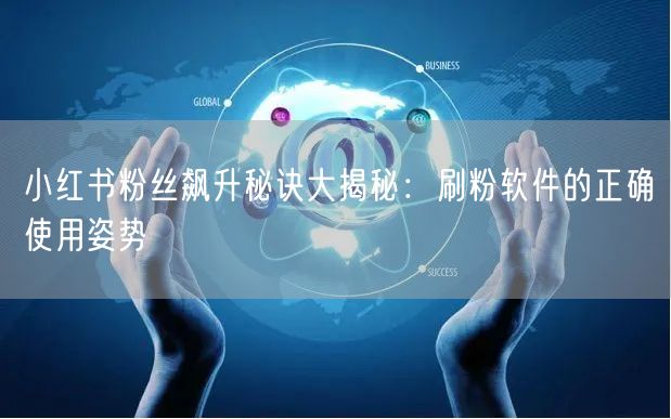 小红书粉丝飙升秘诀大揭秘:刷粉软件的正确使用姿势