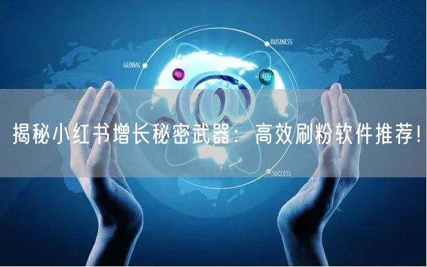 揭秘小红书增长秘密武器:高效刷粉软件推荐!