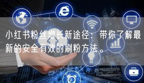 小红书粉丝增长新途径：带你了解最新的安全有效的刷粉方法。