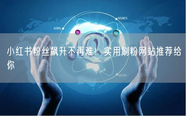 小红书粉丝飙升不再难！实用刷粉网站推荐给你