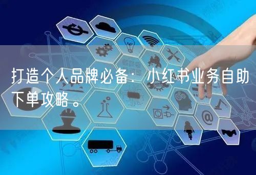 打造个人品牌必备：小红书业务自助下单攻略。