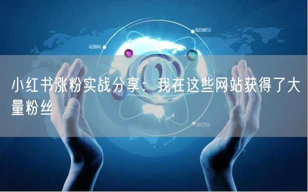 小红书涨粉实战分享：我在这些网站获得了大量粉丝