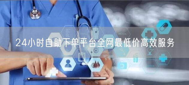 24小时自助下单平台全网最低价高效服务