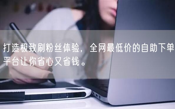 打造极致刷粉丝体验，全网最低价的自助下单平台让你省心又省钱。