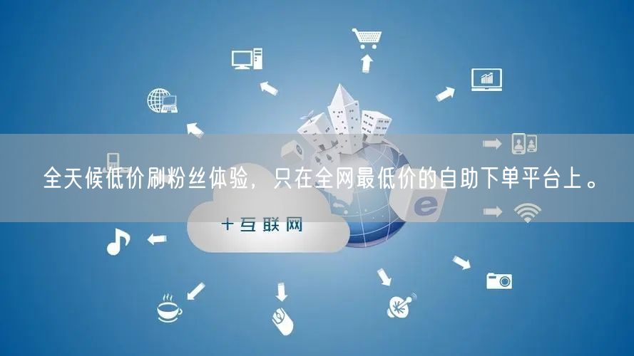 全天候低价刷粉丝体验，只在全网最低价的自助下单平台上。