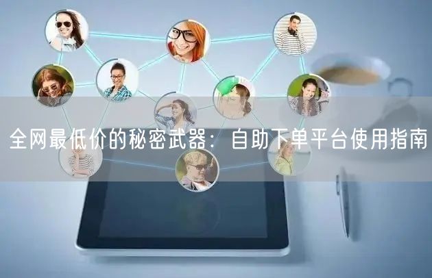 全网最低价的秘密武器：自助下单平台使用指南