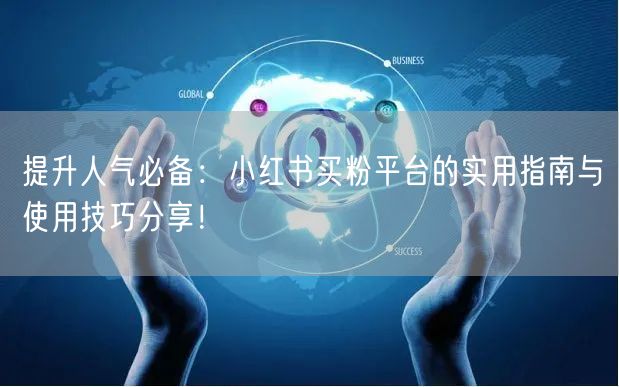 提升人气必备：小红书买粉平台的实用指南与使用技巧分享！